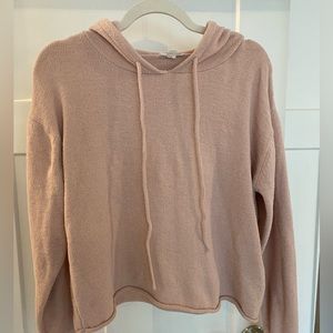 Soft Hooded Crop Top